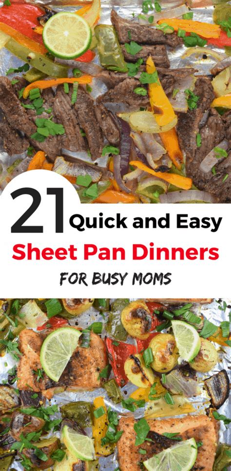 21 Quick And Easy Sheet Pan Dinners