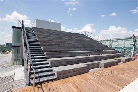 New York Citys Largest Rooftop Park Opens Atop Historic Pier 57 In Chelsea