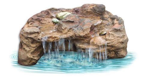 Crystal Falls Kit Waterfall Pond Kit Universal Rocks