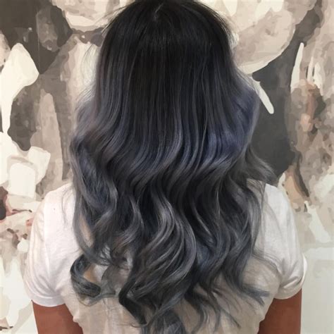 Steelsilvergrey Hair Done By Alice Loveloxx Hair And Extensions