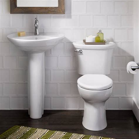 These are also called a powder room or guest bathroom. Ravenna 24 Inch Pedestal Sink - American Standard