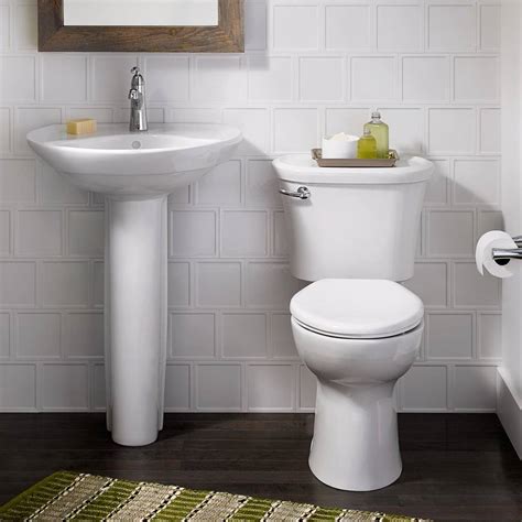 What collections are available within bathroom vanities? Ravenna 24 Inch Pedestal Sink - American Standard