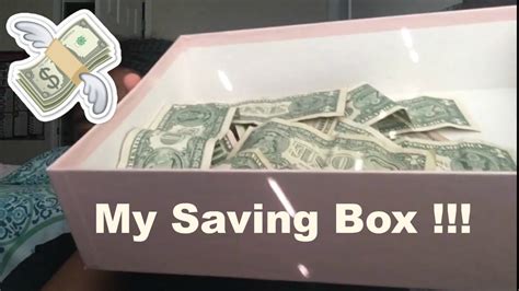 How To Save Money My Savings Box 2017 Youtube