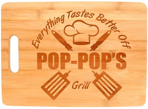Pop Pop Ts Everything Tastes Better Off Pop Pops Grill Etsy