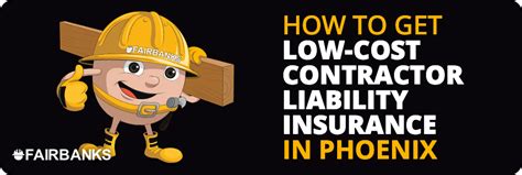 Cheap Contractor Liability Insurance in Phoenix, AZ