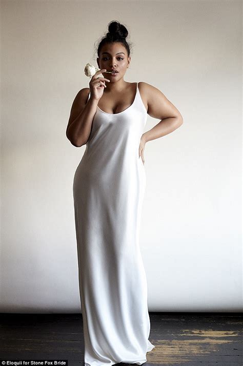 Stone Fox Wedding Dress Collection Debuted By Plus Sized Model Daily