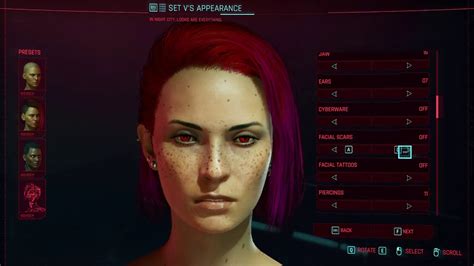 Cyberpunk 2077 Female Character Customization Youtube