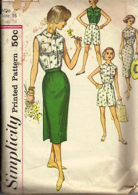 Simplicity 2589 B | Vintage Sewing Patterns | FANDOM powered by Wikia