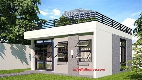 Small House Roof Deck House Roof Design Small House Design