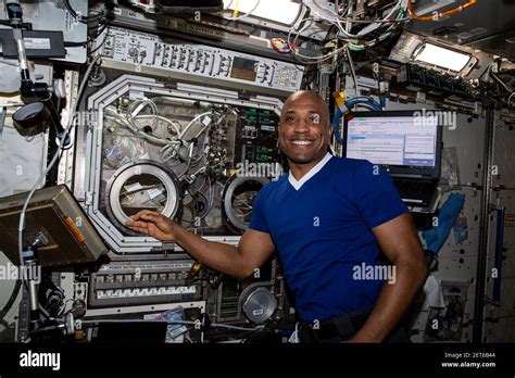 Nasa Astronaut And Expedition 64 Flight Engineer Victor Glover Iss S U S Destiny Lab Module 2