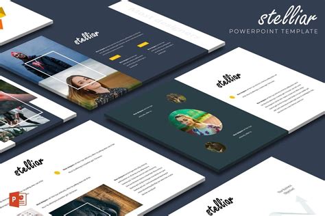 Stellar Powerpoint Template By Aqrstudio On Envato Elements Business