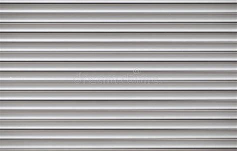 Texture Of White Metal Shutter On Shop Door Stock Photo Image Of
