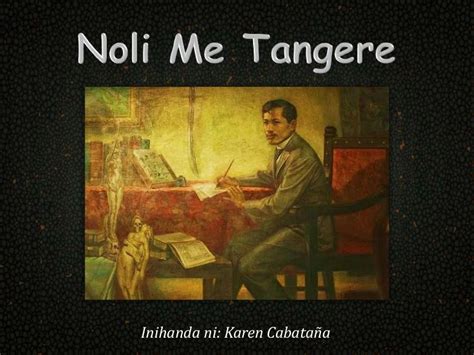 Noli Me Tangere Chapter 3and4