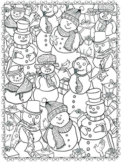Looking for a no prep winter activity for kids? Free Winter coloring pages for Adults. Printable to ...