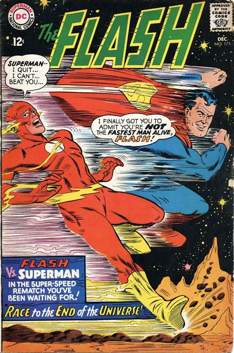 Of The Four Classic Flash Vs Superman Covers This Is My Favorite 1967