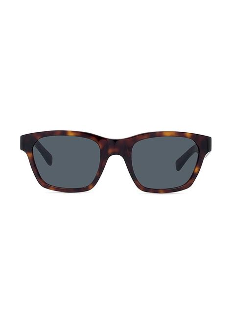 Rectangular Sunglasses With Celine Logo Undervarnish At The Temples