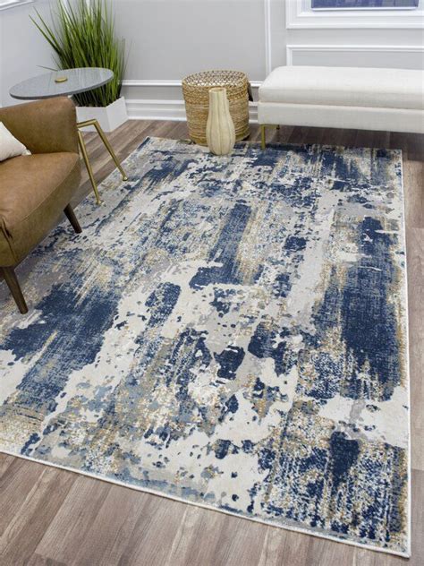 Astor Bluegrayivory Area Rug In 2020 Blue Living Room