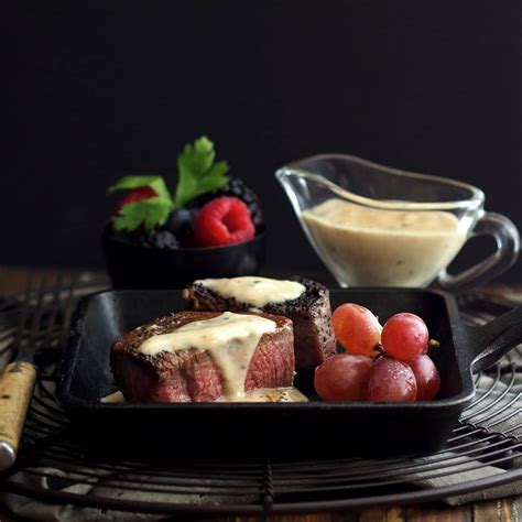 Using meat mallet or bottom of heavy pan, coarsely crush peppercorns; Brandy Peppercorn Sauce with Parmesan - Simply Sated