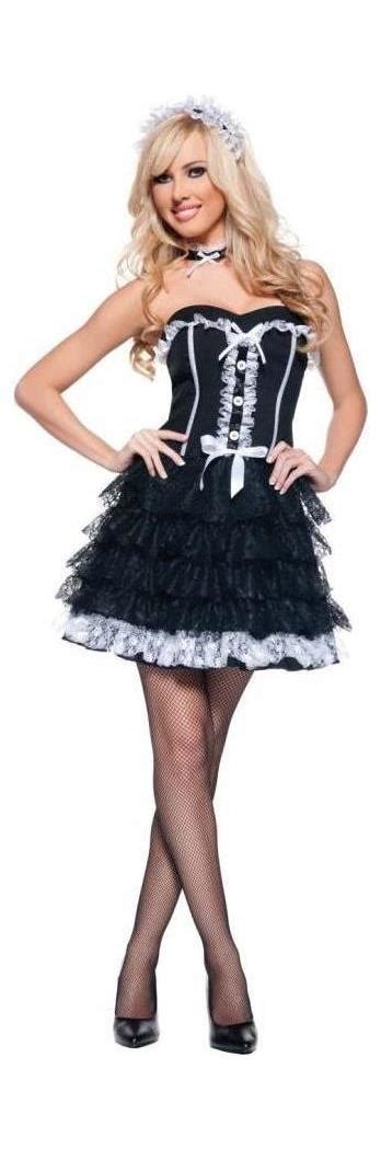 Fifi French Maid Mini Dress Costume