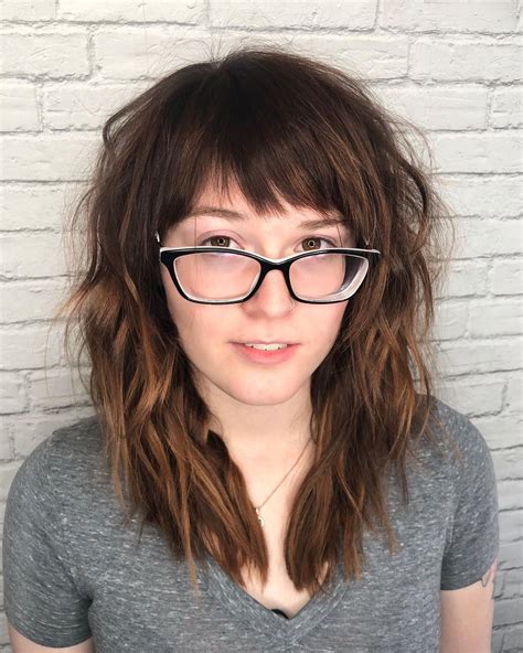 20 best ideas edgy messy shag haircuts with bangs