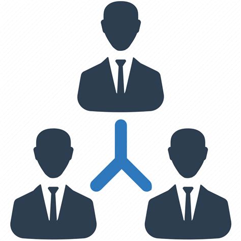 Business Corporate Hierarchy Hierarchy Leader Team Icon Download