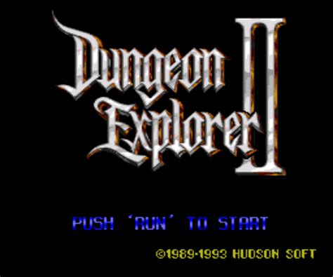 Dungeon Explorer Ii 1993