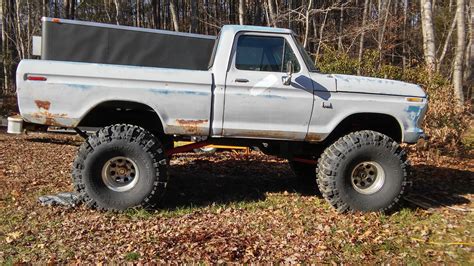 1976 Ford F100 4x4 Shortbed Lifted With 44 Tires For Sale In Littleton