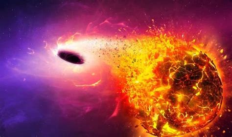Black Hole Shock Nasa Watches Black Hole Destroy Star Which Got Too