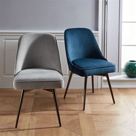 Amilz ergonomic office chair executive mesh office chair with lumbar support, swivel computer chair with adjustable headrest and coat hanger, high back chair home office 4.6 out of 5 stars 43 £189.99 £ 189. Mid-Century Swivel Office Chair - Velvet | west elm Australia