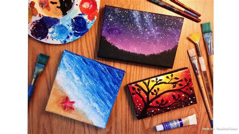 What To Paint On A Mini Canvas Easy It Always Yields Stunning Results
