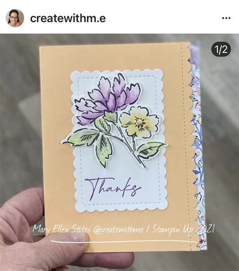 Handmade Thank You Cards Greeting Cards Handmade Flower Stamp Flower