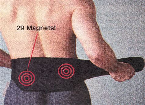 Magnetic Back Support Belt With 29 Magnets Size Medium Uk