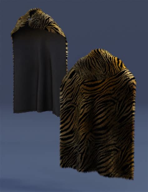 Classic Cape Animal Skins Textures Daz 3d
