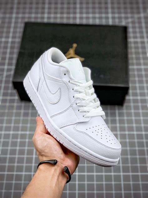 Air Jordan 1 Low “triple White” 553558 130 For Sale Sneaker Hello