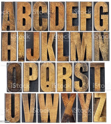 Learn how to sell stocks. Vintage Wood Type Alphabet Stock Photo - Download Image Now - iStock