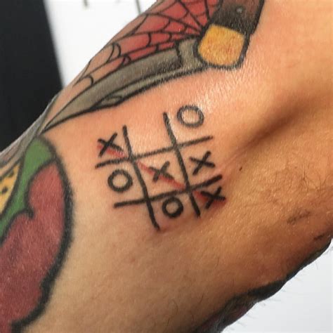 Top 93 Wallpaper Tic Tac Toe Tattoo Completed