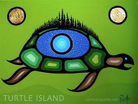 Turtle Island Canadian Aboriginal Art Turtle Art Aboriginal Art