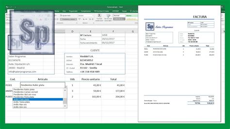 Excel Crear Factura Automática En Excel Tutorial En Español Hd
