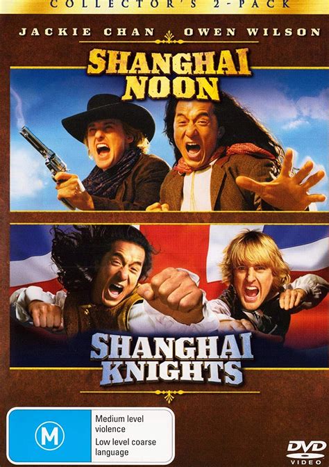 Shanghai Noon Shanghai Knights Dvd Tom Dey Brandon Merrill Lucy