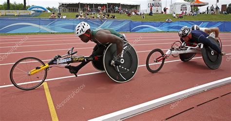 Wheelchair Athletes Race Canada Stock Editorial Photo Jamieroach