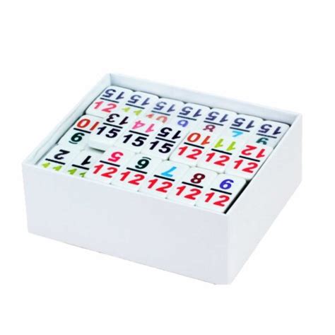 Double 15 Pro Numeral Dominoes Set White 1 Unit Fred Meyer