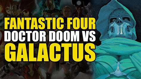 Dr Doom Fights Galactus Fantastic Four Vol 2 Herald Of Doom Comics