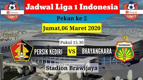 LIGA 1 SHOPEE HARI INI - PERSIK KEDIRI VS BHAYANGKARA FC ...