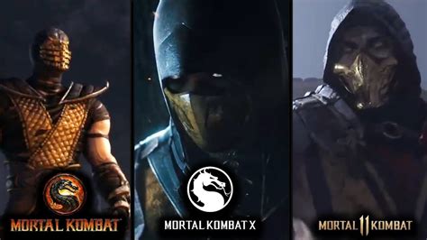 Mortal Kombat Cinematic Trailers Mk9 Mkx And Mk11 Youtube