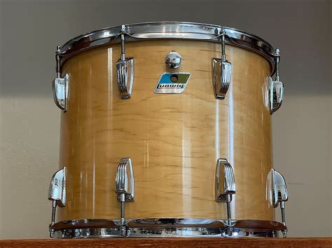 1980s Ludwig 15 Maple Thermogloss Rack Tom 12x15 Reverb