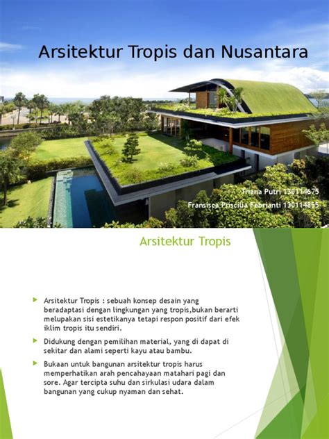 Arsitektur Tropis Dan Nusantara Pdf