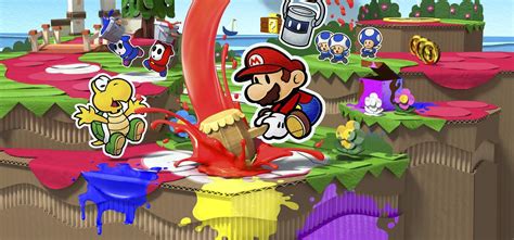 Paper Mario Color Splash Impresiones Del Nuevo Juego De Wii U
