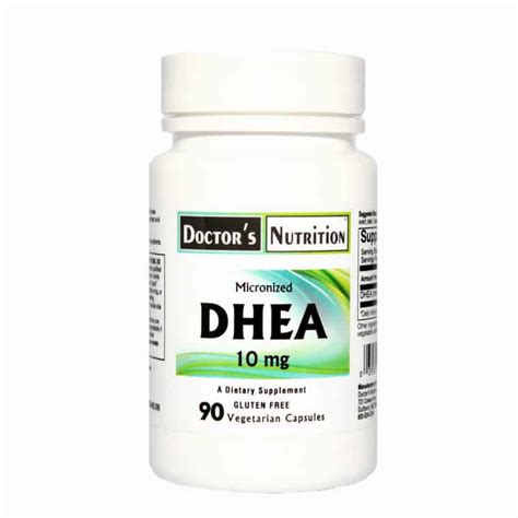 dhea 10 mg 90 vegetable capsules doctor s nutrition