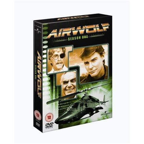 Airwolf Series 1 1984 Region 2 Pal Dvd 4 Discs