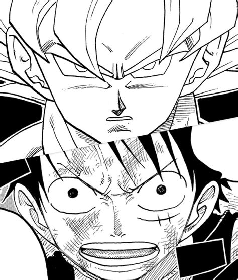 Goku Et Luffy Dans Un Teasing Pour Le Shonen Jump
